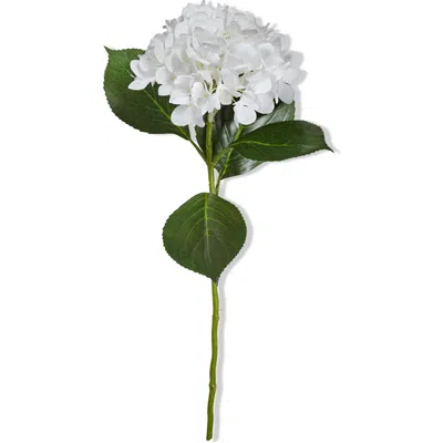 Tag White Hydrangea Stem Artificial Leaf Spray Indoor Decor