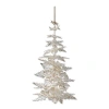 Tag White Paper Snowflake Tree Decor Holiday Decorative Object In White