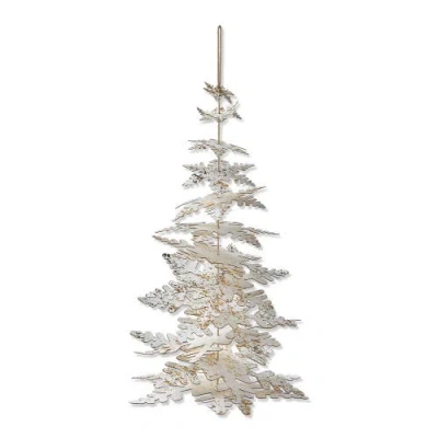 Tag White Paper Snowflake Tree Decor Holiday Decorative Object