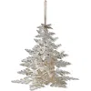 Tag White Paper Snowflake Tree Decor Holiday Sculpture Winter In White