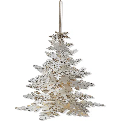 Tag White Paper Snowflake Tree Decor Holiday Sculpture Winter