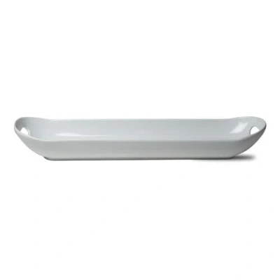 Tag Whiteware Baguette Porcelain Serving Tray Platter Dishwasher Safe