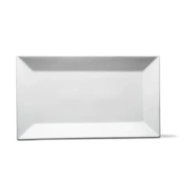 Tag Whiteware Rectangular Porcelain Serving Tray Platter