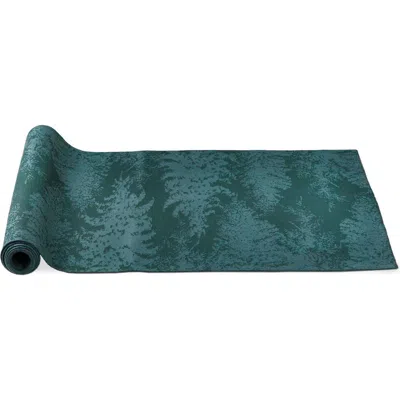 Tag Wilde Pine Jacquard Table Runner Green Multi Cotton