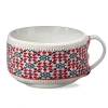 Tag Winter Sketches Flower Sweater Mug Red Blue Bone China In Multi