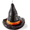 Tag Witch Hat Candle In Black