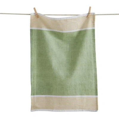 Tag Wolcott Contrast Border Dt Green Multi Green Multi Cotton Everyday