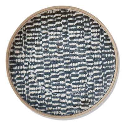 Tag Wyatt Blue Multi Porcelain Appetizer Plates