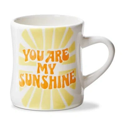 Tag You Are My Sunshine Diner Mug Multi Stoneware Everyday