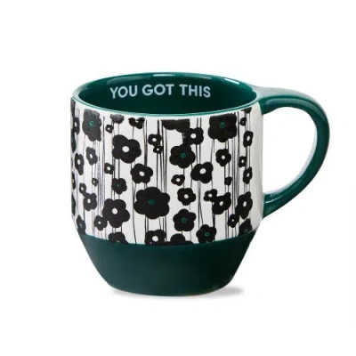 Tag You Got This Mug Teal Earthenware Everyday In Green