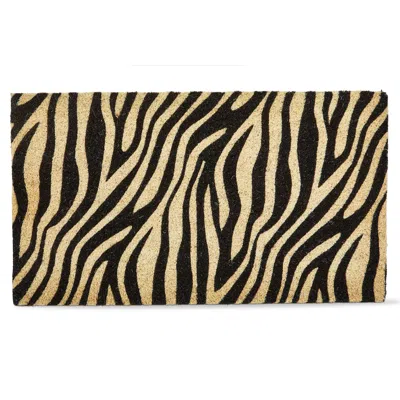 Tag Zebra Non-slip Coir Mat Multi Coir Everyday In Black