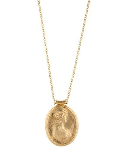 Pre-owned Tagliamonte Apollo Pendant Necklace, 18.25" In Multi