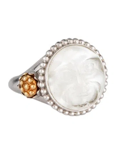 Pre-owned Tagliamonte Mother Of Pearl & Venetian Glass Man In Multi