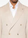 Tagliatore -  0205 Beige Double-breasted Jac In Neutral