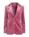 Tagliatore 02-05 Woman Blazer Antique Rose Size 6 Cotton, Elastane