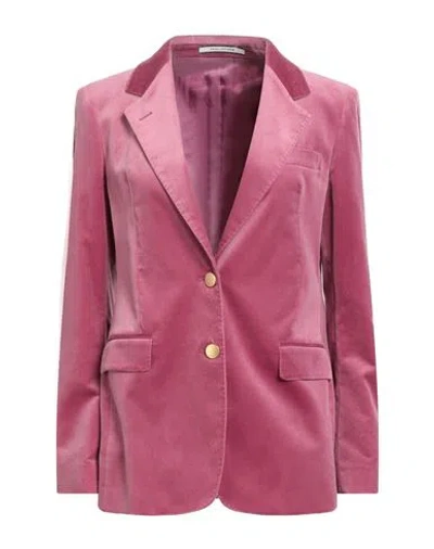 Tagliatore 02-05 Woman Blazer Antique Rose Size 6 Cotton, Elastane