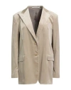 Tagliatore 02-05 Woman Blazer Beige Size 12 Cotton, Elastane