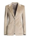 Tagliatore 02-05 Woman Blazer Beige Size 4 Cotton, Elastane