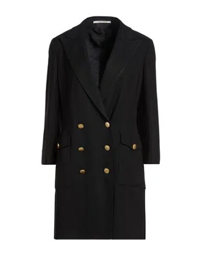 Tagliatore 02-05 Woman Blazer Black Size 10 Linen
