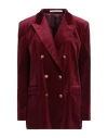 Tagliatore 02-05 Woman Blazer Garnet Size 12 Cotton, Elastane