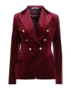 Tagliatore 02-05 Woman Blazer Garnet Size 6 Cotton, Elastane