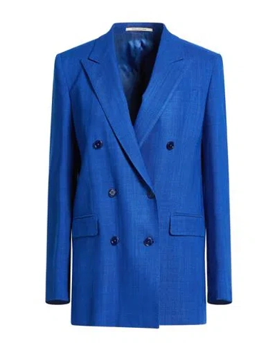 Tagliatore 02-05 Woman Blazer Light Blue Size 4 Viscose, Polyamide, Lyocell