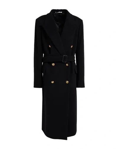 Tagliatore 02-05 Woman Coat Black Size 10 Virgin Wool, Cashmere