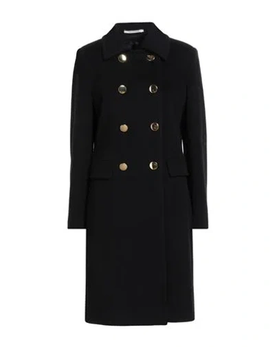 Tagliatore 02-05 Woman Coat Black Size 6 Virgin Wool, Cashmere