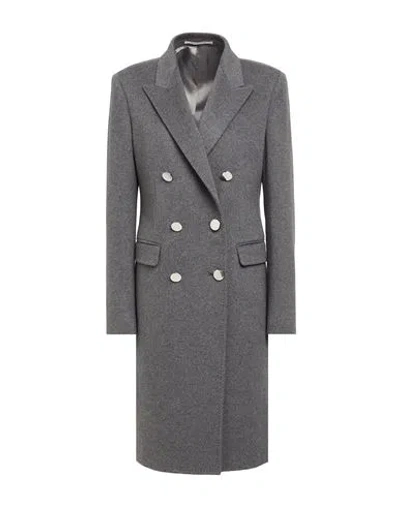 Tagliatore 02-05 Woman Coat Grey Size 8 Cashmere