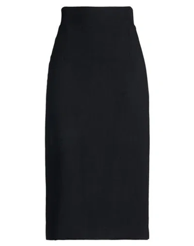 Tagliatore 02-05 Woman Midi Skirt Black Size 4 Viscose, Polyamide, Lyocell
