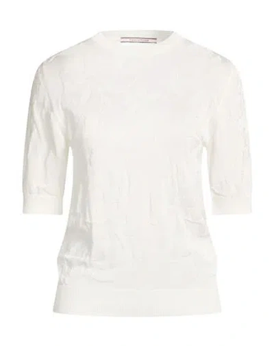 Tagliatore 02-05 Woman Sweater White Size 12 Viscose, Cotton