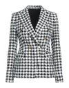 Tagliatore 02-05 Woman Blazer Black Size 4 Viscose, Polyester, Linen In Black
