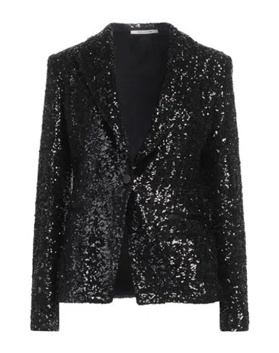 Tagliatore 02-05 Woman Blazer Black Size 6 Polyester