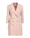 Tagliatore 02-05 Woman Blazer Blush Size 6 Polyester, Virgin Wool, Elastane In Pink