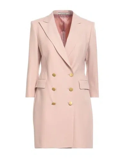 Tagliatore 02-05 Woman Blazer Blush Size 6 Polyester, Virgin Wool, Elastane In Pink