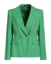 Tagliatore 02-05 Woman Blazer Green Size 10 Viscose, Polyamide, Lyocell