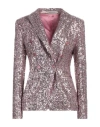 Tagliatore 02-05 Woman Blazer Light Purple Size 4 Polyester