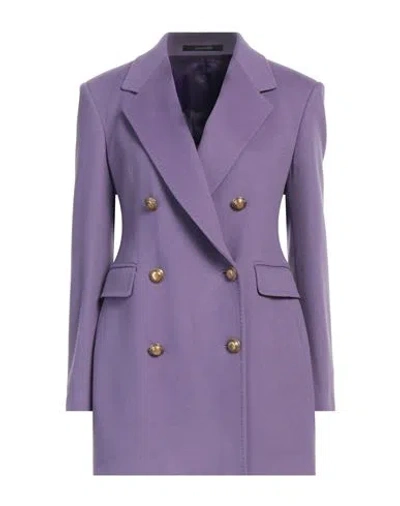 Tagliatore 02-05 Woman Blazer Light Purple Size 4 Virgin Wool, Cashmere