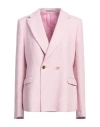 Tagliatore 02-05 Woman Blazer Pink Size 10 Polyester, Linen