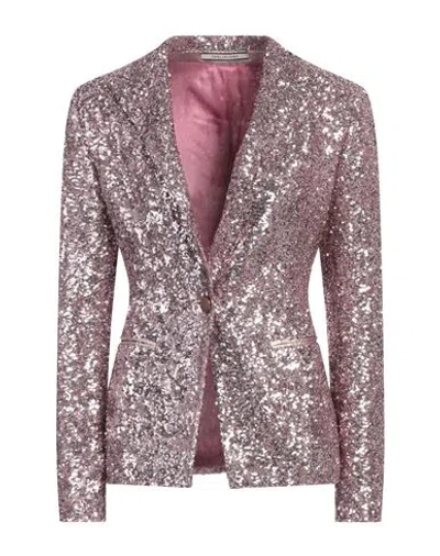 Tagliatore 02-05 Woman Blazer Pink Size 6 Polyester