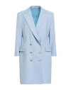 Tagliatore 02-05 Woman Blazer Sky Blue Size 10 Polyester, Virgin Wool, Elastane In Blue