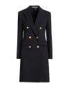 Tagliatore 02-05 Woman Coat Midnight Blue Size 4 Virgin Wool, Cashmere
