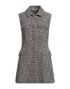 Tagliatore 02-05 Woman Coat Black Size 4 Acrylic, Cotton, Polyester, Polyimide, Polyamide In Black