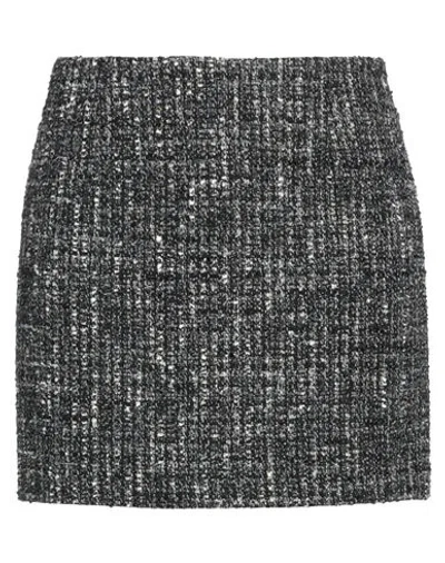 Tagliatore 02-05 Woman Mini Skirt Black Size 6 Acrylic, Polyester, Nylon, Wool, Cotton