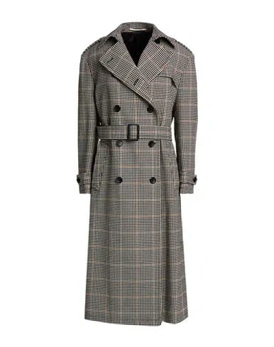 Tagliatore 02-05 Woman Coat Black Size 2 Virgin Wool In Multi