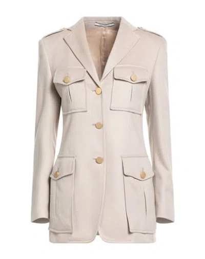 Tagliatore 02-05 Woman Jacket Sand Size 4 Cashmere In Nude