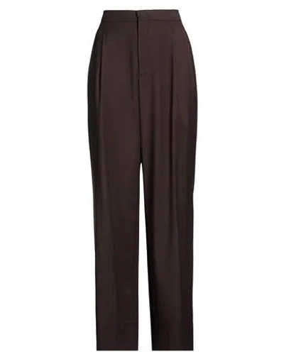 Tagliatore 02-05 Woman Pants Chocolate Brown Size 4 Polyester, Viscose, Elastane