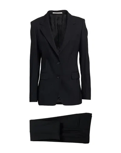 Tagliatore 02-05 Woman Suit Black Size 4 Virgin Wool, Elastane