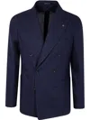 Tagliatore Men's Man Jacket In Blue
