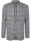Tagliatore Man Jacket Clothing In Gray